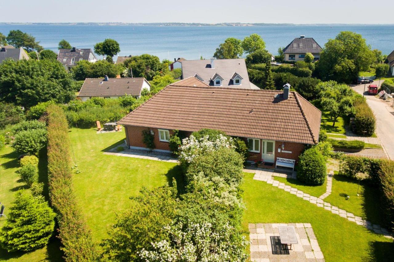 Seeblick II - Gemuetliche 60Qm - Ganzes Haus - 50M Zum Naturstrand - Mit Terrasse Und Grossem Garten Glücksburg Zewnętrze zdjęcie
