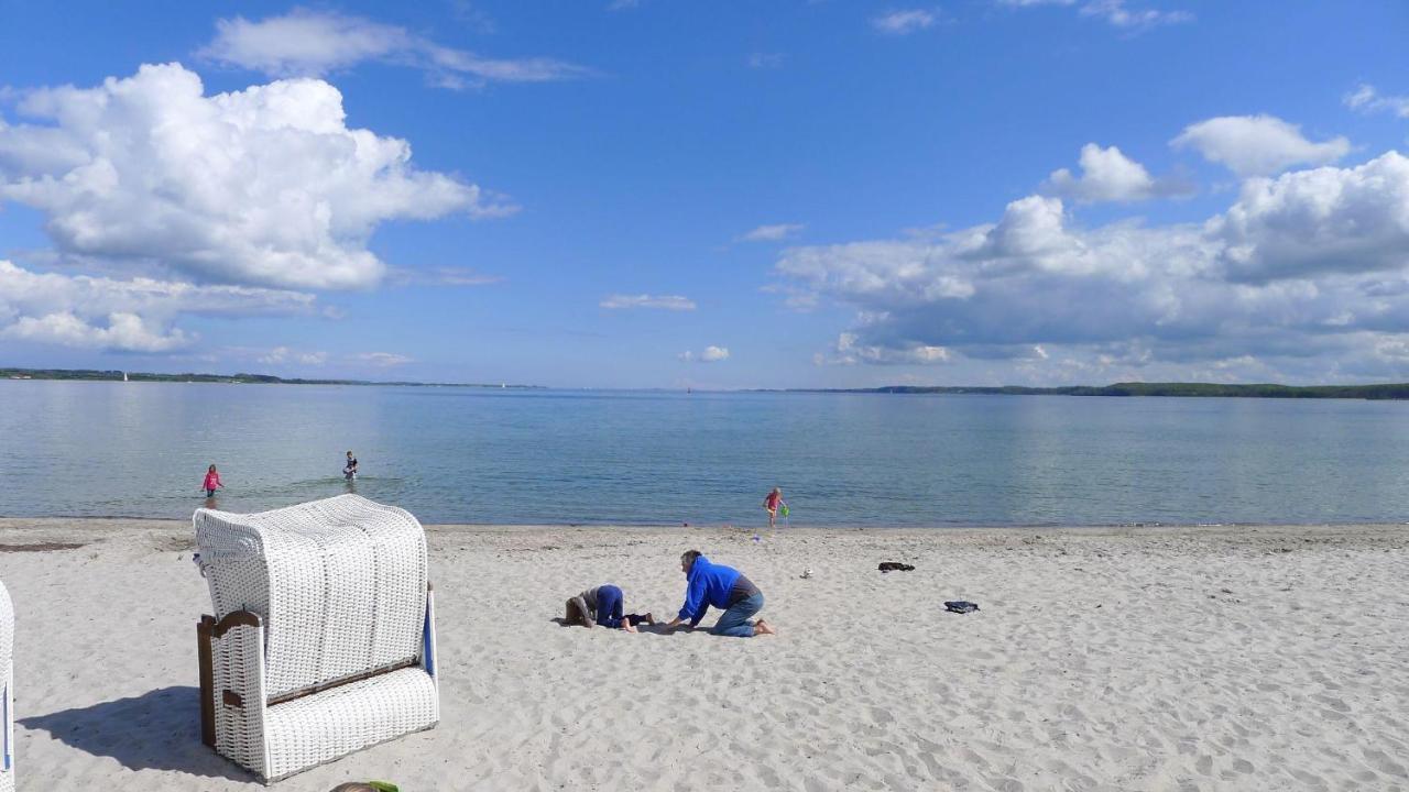 Seeblick II - Gemuetliche 60Qm - Ganzes Haus - 50M Zum Naturstrand - Mit Terrasse Und Grossem Garten Glücksburg Zewnętrze zdjęcie