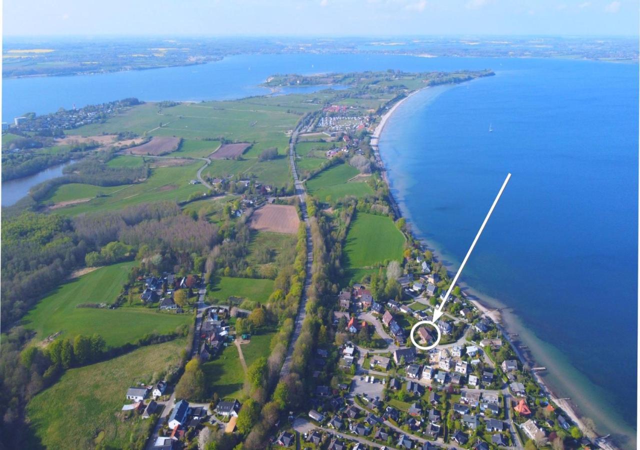 Seeblick II - Gemuetliche 60Qm - Ganzes Haus - 50M Zum Naturstrand - Mit Terrasse Und Grossem Garten Glücksburg Zewnętrze zdjęcie